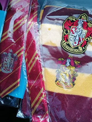 Bufanda y Parche Gryffindor Harry Potter