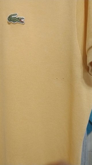 Polo Lacoste Giallo Taglia M