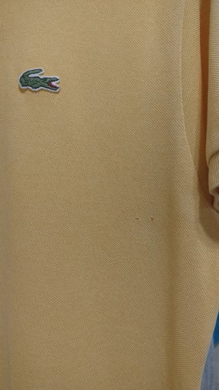 Polo Lacoste Giallo Taglia M