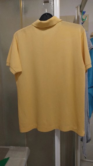 Polo Lacoste Giallo Taglia M