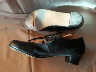 Zapatos de claqué negros