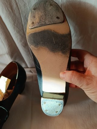 Zapatos de claqué negros