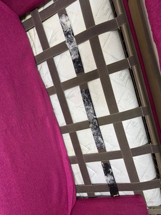 Sofá Cama Rosa Tela