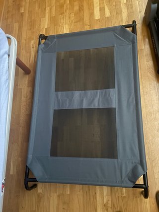 Cama para perros gris nueva