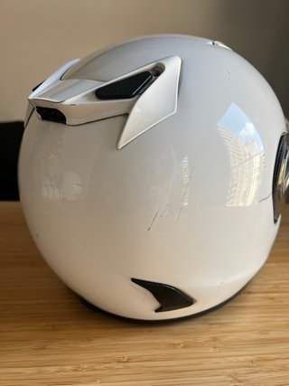 Casco Moto Scorpion Blanco
