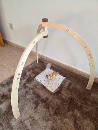 Gimnasio bebé madera Montessori