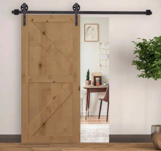 Herraje Puerta Corredera Estilo Rústico