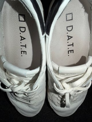 Sneakers D.A.T.E. bianche e nere