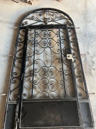 Cancelas de hierro macizo 1,30x2,65