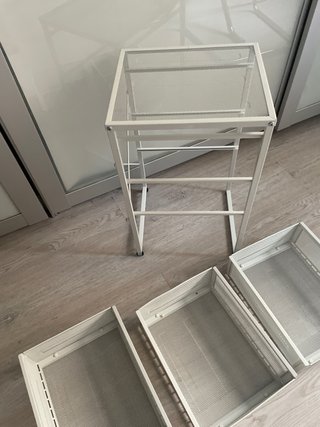 Cajonera Metálica Blanca