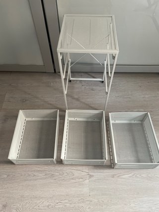 Cajonera Metálica Blanca