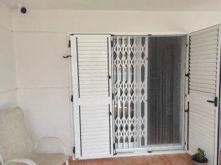 Reja extensible de seguridad