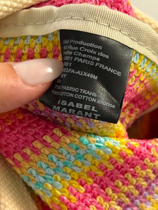 Borsa Isabel Marant Mare Multicolor