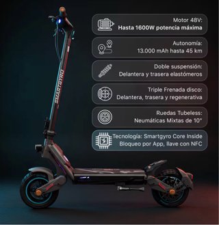 Patinete Eléctrico SmartGyro GL Nuevo