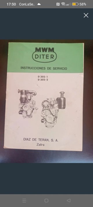 Manual de Instrucciones MWM DITER D 302-1/2