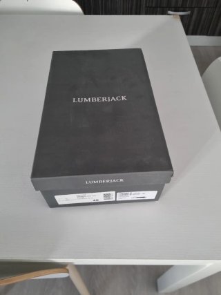 Polacchine Lumberjack blu scamosciate