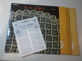 Vinilo Triple La Voz Humana