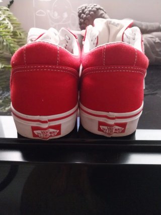 Zapatillas Vans Rojas