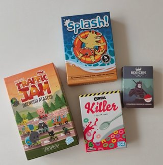 Lote 4 juegos de mesa