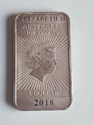 Onza Plata Dragón Australia 2018