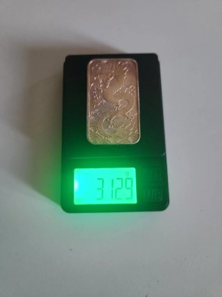 Onza Plata Dragón Australia 2018