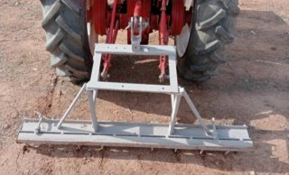 Rastra agrícola para tractor 1,5m