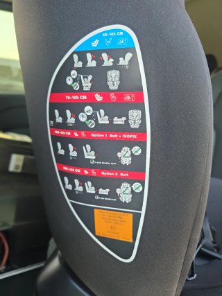 Silla de coche Osaka i-Size Negra
