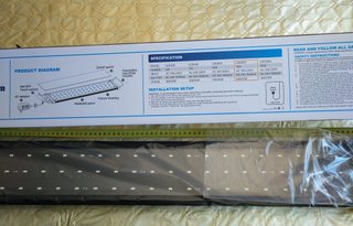 pantalla LED 90 100 110 cm pecera acuario