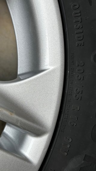 Llantas Toyota Corolla 16 pulgadas