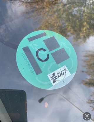 Mitsubishi Colt CZ3, etiqueta ambiental C