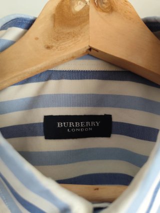 Camisa Burberry Vintage hombre 90s
