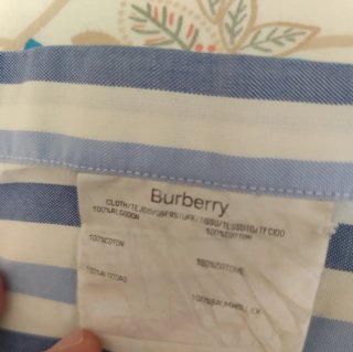 Camisa Burberry Vintage hombre 90s