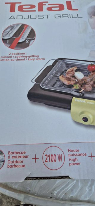 Barbacoa Eléctrica Tefal Adjust Grill