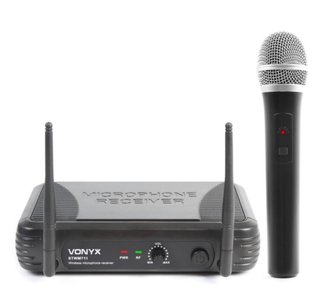 Micrófono Inalámbrico Vonyx Negro/Gris