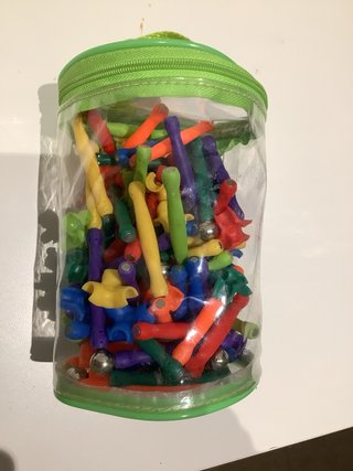 Gioco di Costruzione con Magneti e Sfere 140 Pezzi