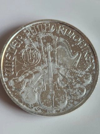 Onza Plata Pura 999 Filarmónica 2017