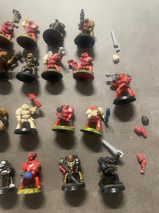 Warhammer 40k space Marines Rogue Trader 1987