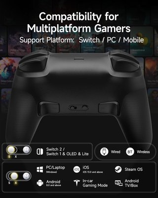 Controller EasySMX S10C Switch 2 Wake-up
