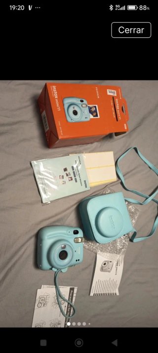 Fujifilm Instax Mini 11 Cámara Azul