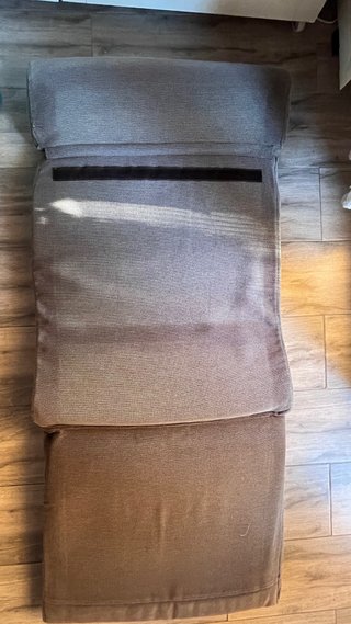 Cojín Mecedora Ikea Tela y Madera