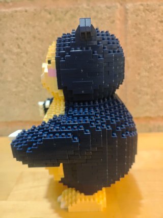 Figura Pokémon Snorlax de mini bloques (1.485 piez