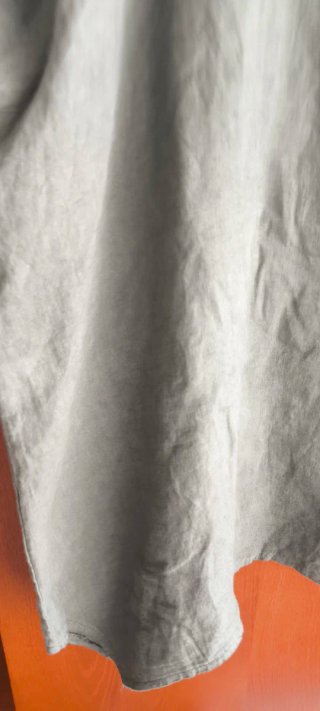 Blusa de lino verde oliva talla única