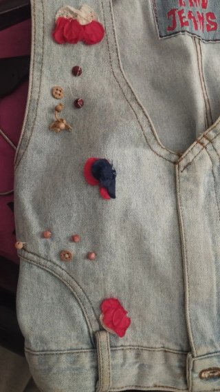 Gilet jeans bambina Lanv, 6 anni