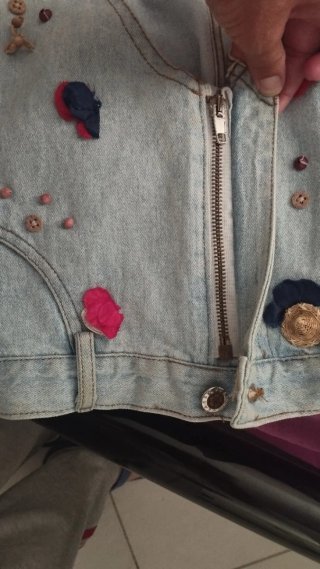 Gilet jeans bambina Lanv, 6 anni