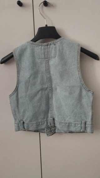 Gilet jeans bambina Lanv, 6 anni