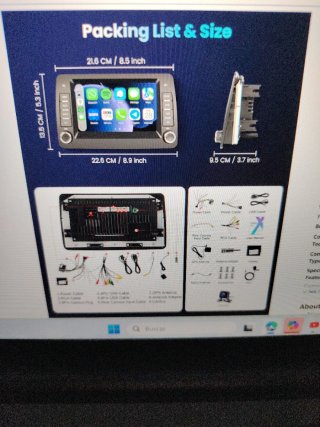 Radio Coche Fiat Panda 02-12 Bluetooth GPS