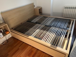 Cama IKEA MALM con cajones