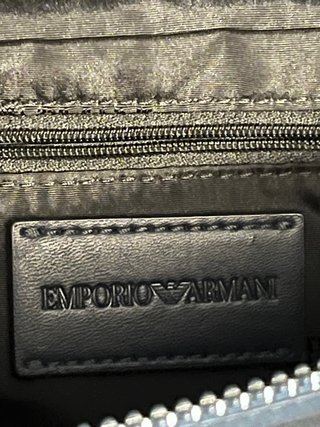Riñonera Emporio Armani Negra
