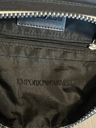 Riñonera Emporio Armani Negra