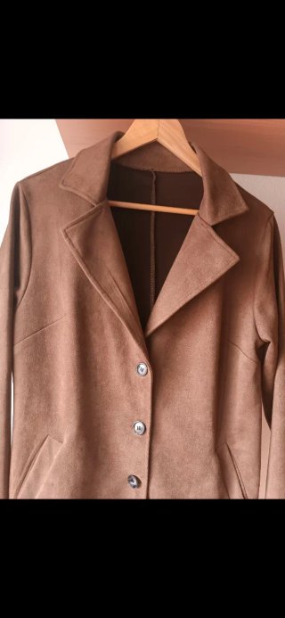 Gabardina ante marrón